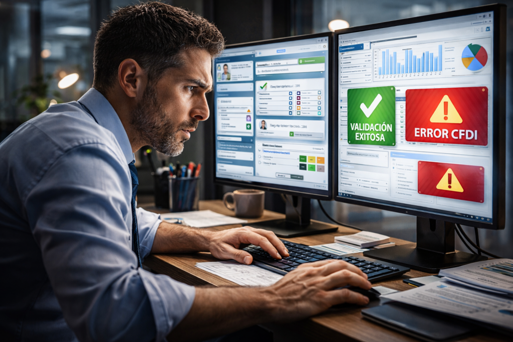 Configuración correcta de nómina en sistema CONTPAQi